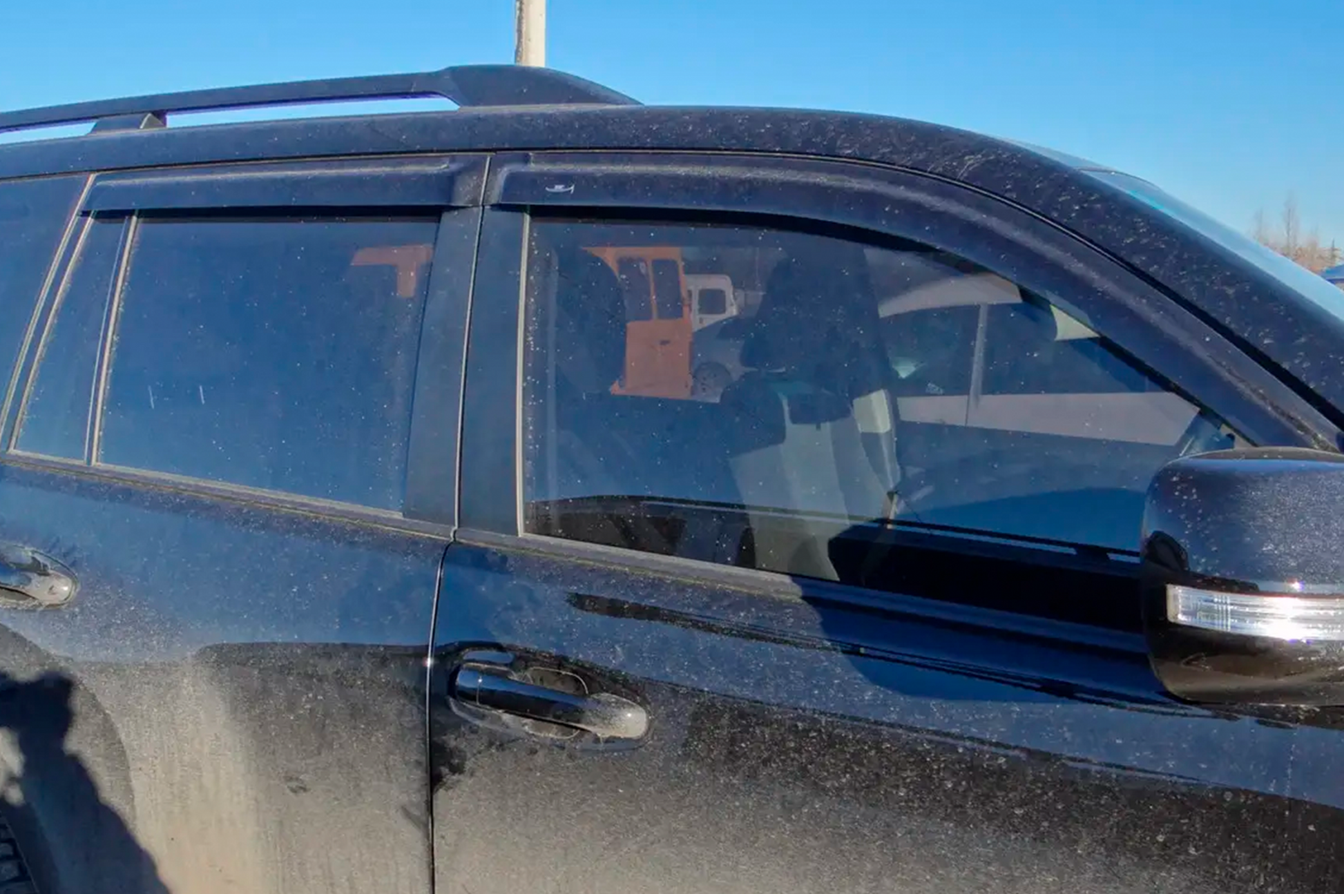 Window Deflectors 8 cm (4 pcs, HIC) for Lexus GX460 2009-2023 - image 2