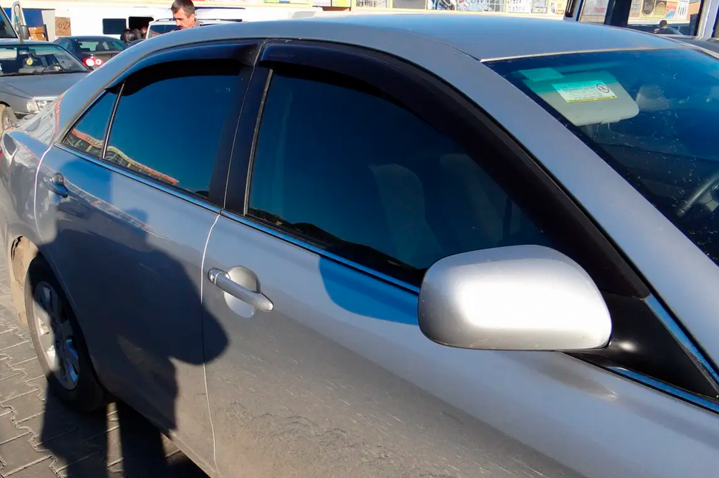 Window Visors (USA, 4 pcs, HIC) for Toyota Camry 2006-2011 - image 4