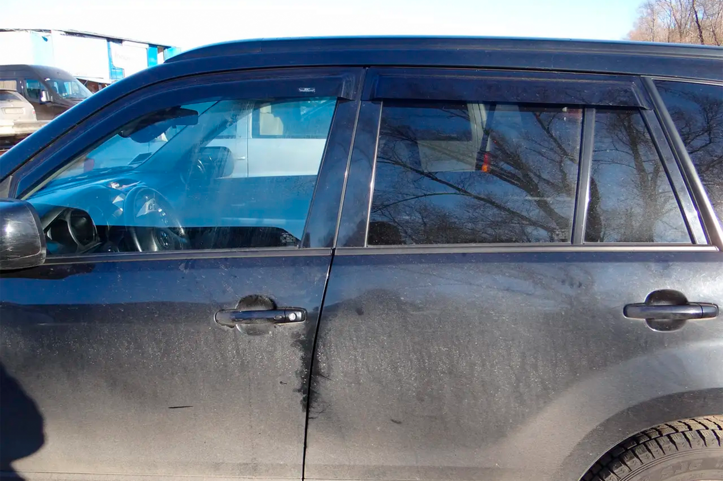 Window Deflectors (4 pcs, HIC) for Suzuki Grand Vitara 2005-2017 - image 13