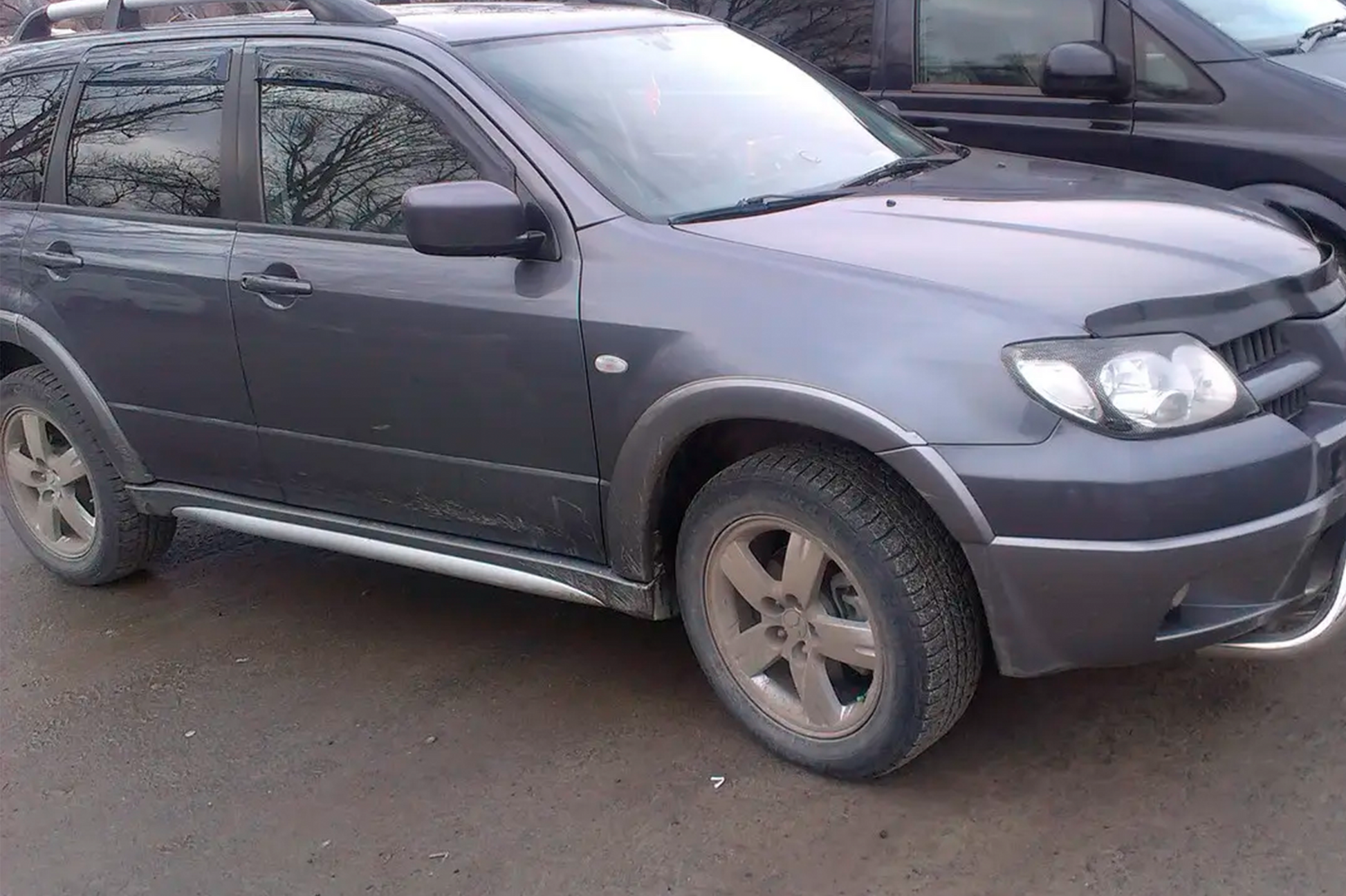 Window Deflectors (4 pcs, HIC) for Mitsubishi Outlander 2001-2006 - image 6