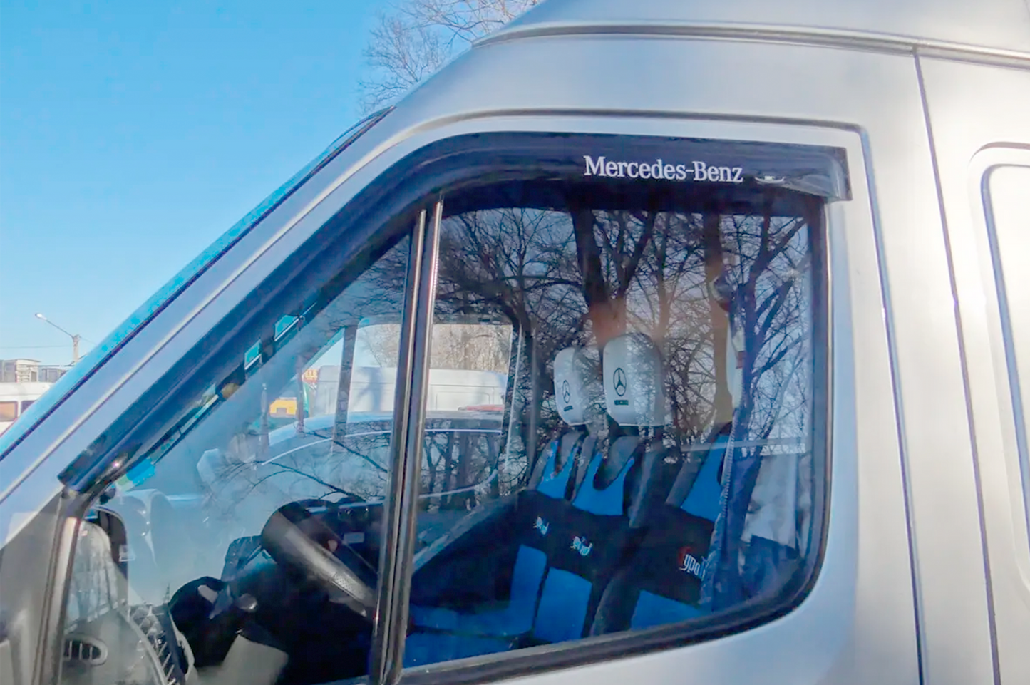 Window Deflectors (2 pcs, HIC) for Mercedes Sprinter W901/902/903/904/905 1995-2006 - image 8