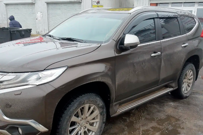 Window Deflectors (4 pcs, HIC) for Mitsubishi Pajero Sport 2015- - image 3