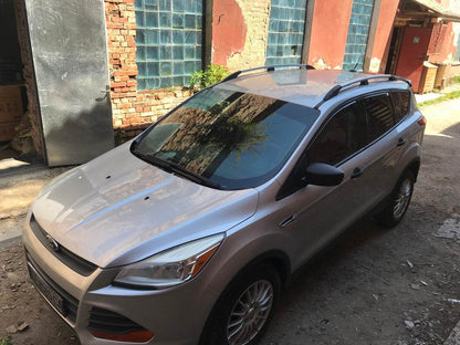 Turkish roof rails Chrome (2 pcs) for Ford Kuga/Escape 2013-2019 - Reelken Auto