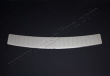 Rear bumper protector OmsaLine (SW, stainless steel) for Skoda Rapid 2012-2019 - image 1