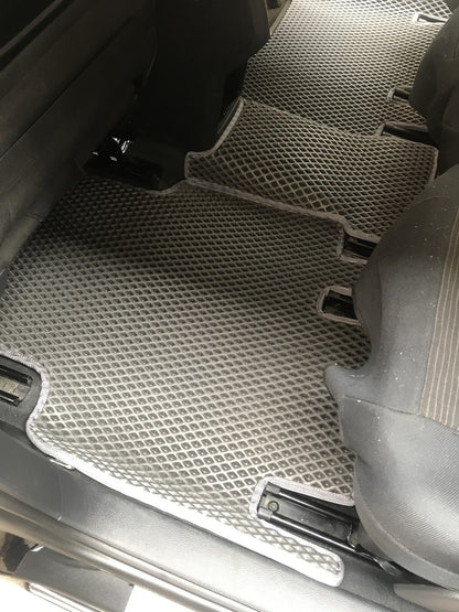 Polyurethane Floor Mats (2nd Row, EVA, Black) for Volkswagen Sharan 2010-2023 - image 5