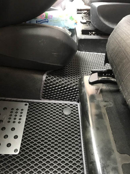 EVA mats (black) for Mercedes Vito / V-class W447 2014↗ year - Reelken Auto
