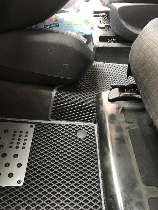 EVA mats (black) for Mercedes Vito / V-class W447 2014↗ year - Reelken Auto