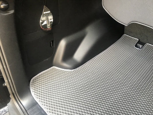 Trunk mat 5 local 2018+ (EVA, black) for Lexus GX460 - image 2