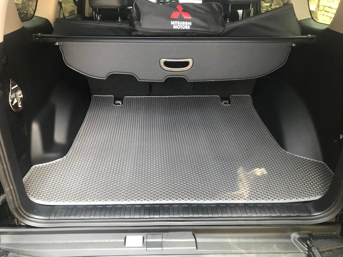 Trunk mat 5 local 2009-2017 (EVA, black) for Toyota Land Cruiser Prado 150 - Reelken Auto