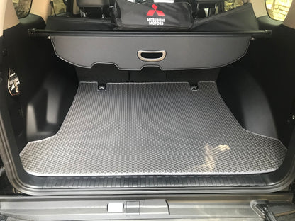 Trunk Mat 5-Seater 2009-2017 (EVA, Black) for Toyota Land Cruiser Prado 150 2009-2023 - image 1