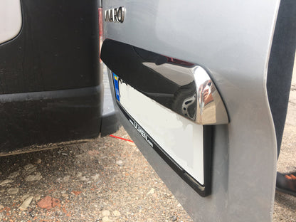 Stainless steel trim above license plate for Renault Trafic 2015- - image 10