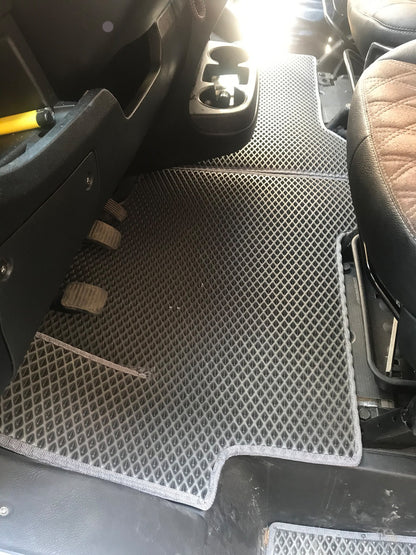 EVA Floor Mats (2 pcs, black) for Fiat Ducato 2006-2025 - image 1