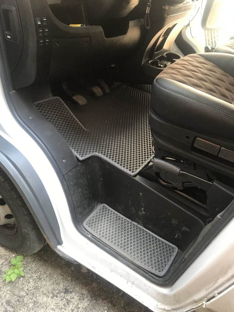 EVA mats (black) for Fiat Ducato 2006-2025 - Reelken Auto