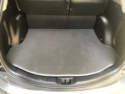 Trunk mat with spare wheel well (EVA, Black) for Toyota Rav 4 2013-2018 - image 3