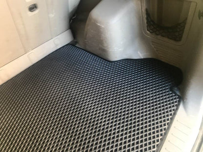 Trunk mat (EVA, black) for Hyundai Tucson JM 2004↗ - Reelken Auto