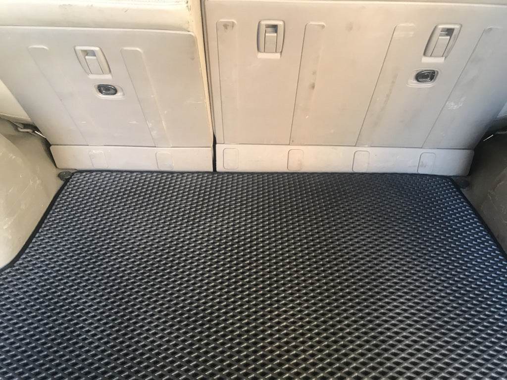 Trunk mat (EVA, black) for Hyundai Tucson JM 2004↗ - Reelken Auto
