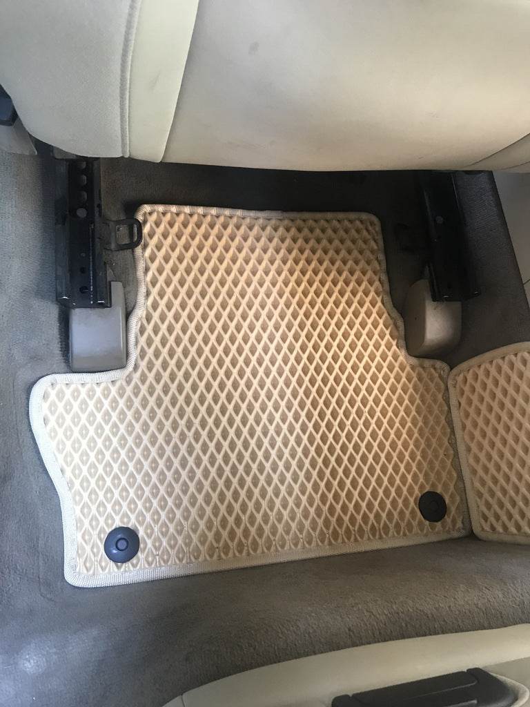 EVA mats (beige) for Volvo XC60 2009-2017 - Reelken Auto