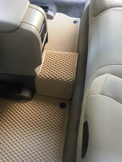 EVA mats (beige) for Volvo XC60 2009-2017 - Reelken Auto