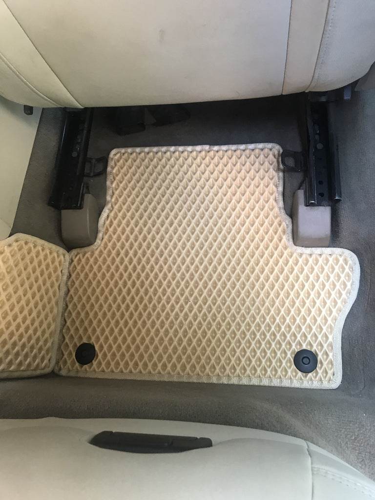 EVA mats (beige) for Volvo XC60 2009-2017 - Reelken Auto