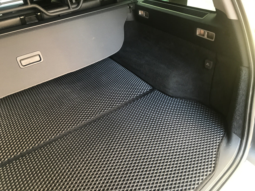 Trunk Mat 2-Piece (EVA, Black) for Volvo XC70 2007-2013 - image 4