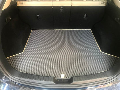 Trunk mat (EVA, black) for Mazda CX-5 2017↗ - Reelken Auto