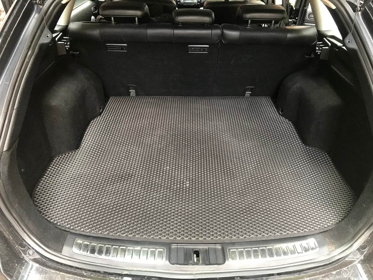 Trunk mat SW (EVA, black) for Mazda 6 2008-2012 - Reelken Auto