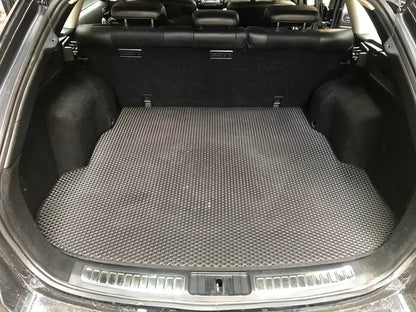 Trunk mat SW (EVA, black) for Mazda 6 2008-2012 - Reelken Auto