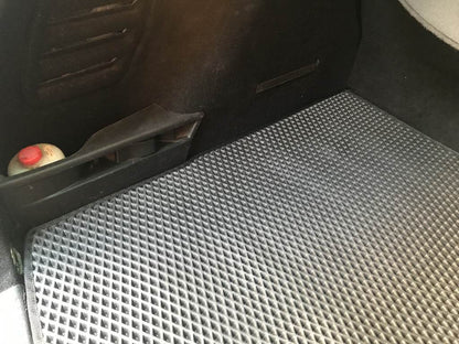 Trunk mat (EVA, black) SW for Renault Megane III 2009-2016 - Reelken Auto