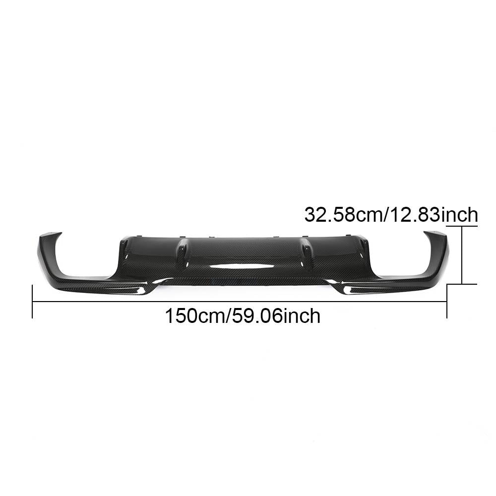 Front Bumper Lip Side Skirts Extension Rear Diffuser Dry Carbon Fiber (for F93) for BMW 8 series G14/G15/G16 - image 15