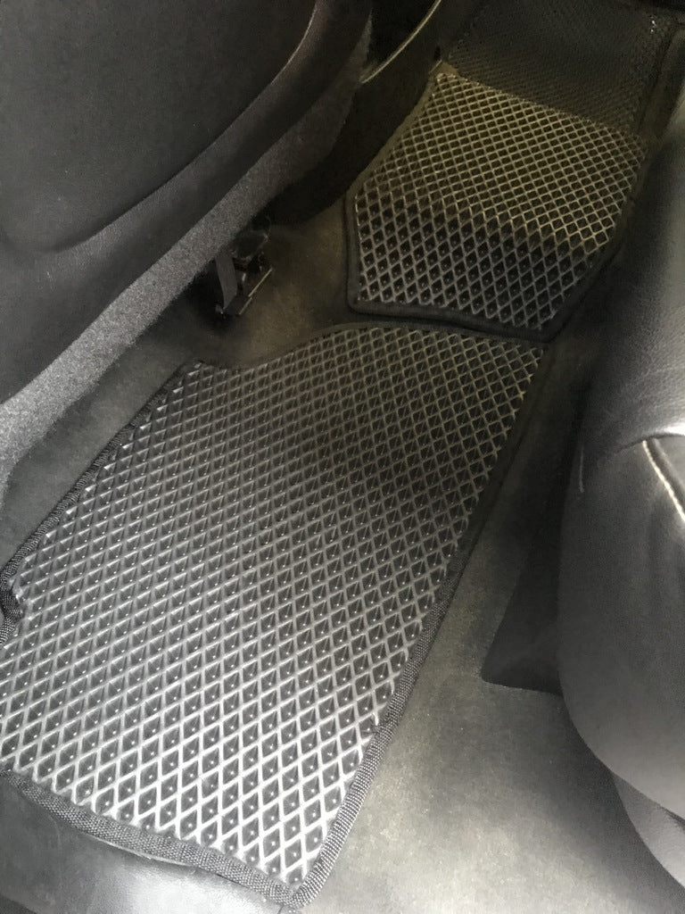 Polyurethane Floor Mats 3 Rows (EVA, Black) for Chevrolet Suburban 2014-2019 - image 6