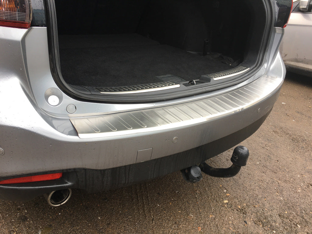 Rear bumper protector Carmos (SW, stainless steel) for Mazda 6 2012-2024 - image 3