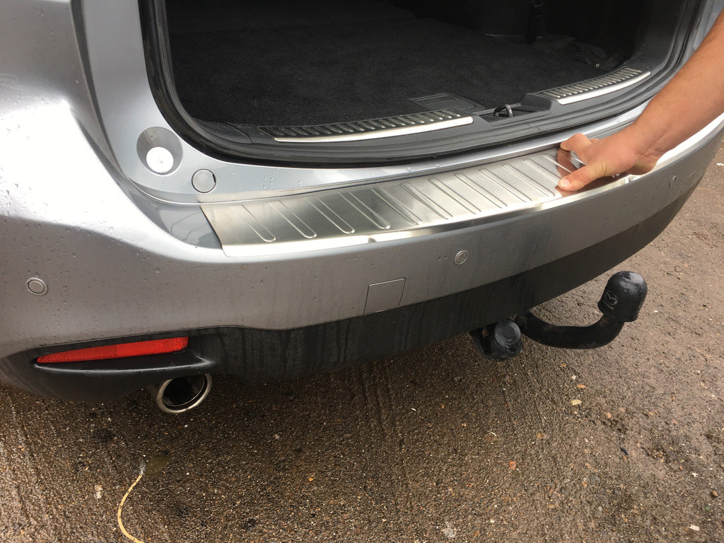 Rear bumper protector Carmos (SW, stainless steel) for Mazda 6 2012-2024 - image 6