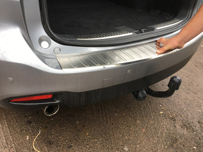 Rear bumper protector Carmos (SW, stainless steel) for Mazda 6 2012-2024 - image 6