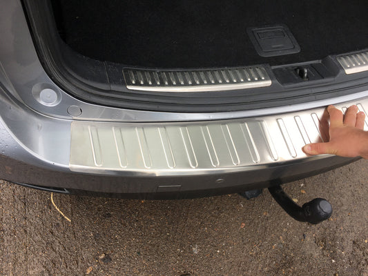 Rear bumper protector Carmos (SW, stainless steel) for Mazda 6 2012-2024 - image 2