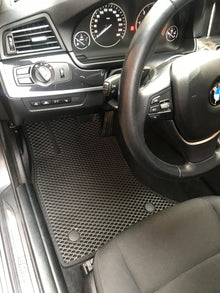 Floor Mats 2013-2016 (EVA, Black) for BMW 5 Series F10/F11 2010–2016 - image 1