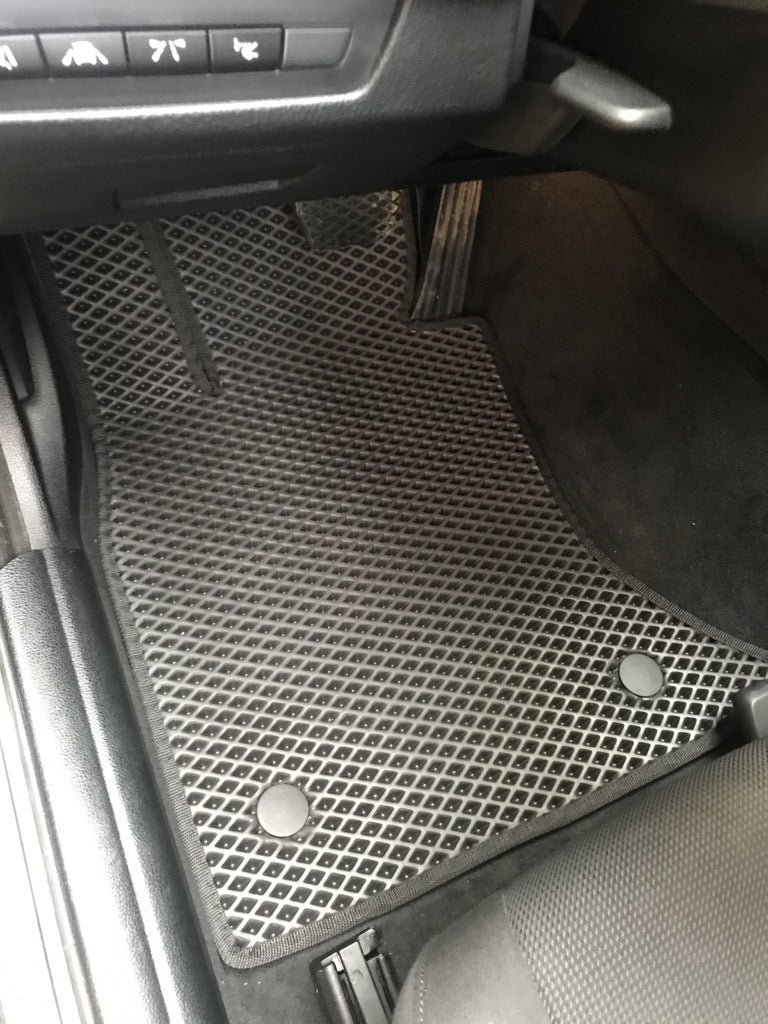 Floor Mats 2013-2016 (EVA, Black) for BMW 5 Series F-10/11/07 2010-2016 - image 2