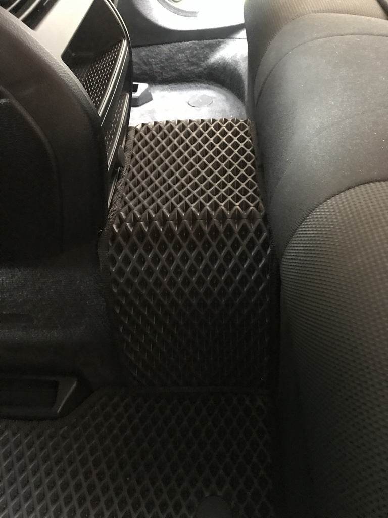 Floor mats 2013-2016 (EVA, black) for BMW 5 series F-10/11/07 2010-2016 - Reelken Auto