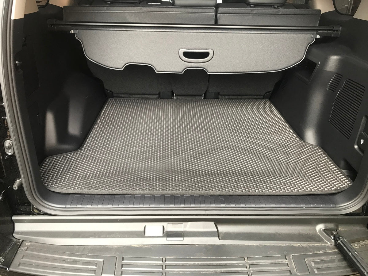 Trunk Mat 5-Seater 2018+ (EVA, Black) for Toyota Land Cruiser Prado 150 2009-2023 - image 1