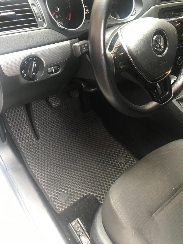 EVA Floor Mats (black) for Volkswagen Jetta 2011-2018 - image 2