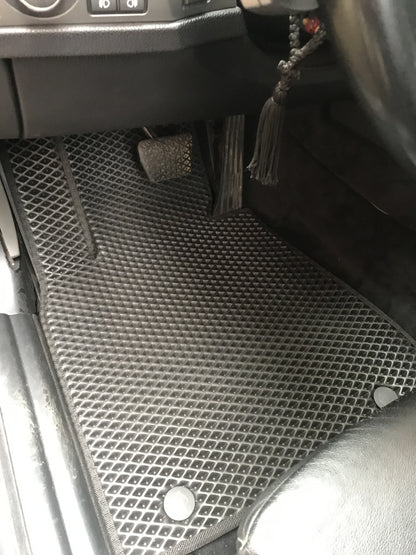 Floor mats E65 (EVA, black) for BMW 7 Series E65/66 2001-2008 - image 2