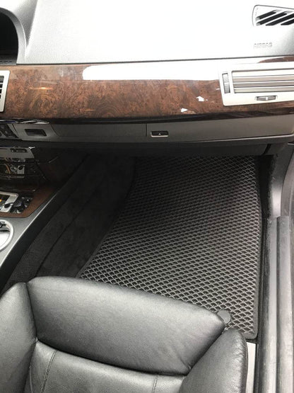 E65 floor mats (EVA, black) for BMW 7 series E65/66 - Reelken Auto