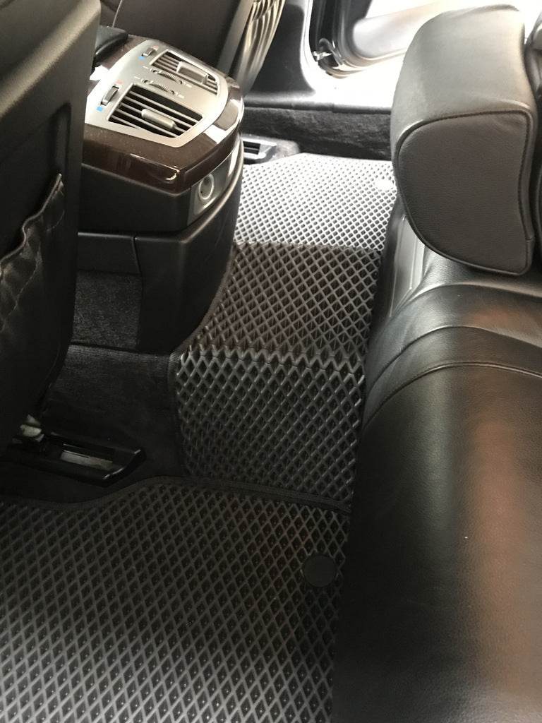 E65 floor mats (EVA, black) for BMW 7 series E65/66 - Reelken Auto