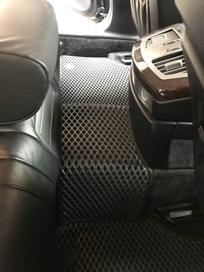 E65 floor mats (EVA, black) for BMW 7 series E65/66 - Reelken Auto