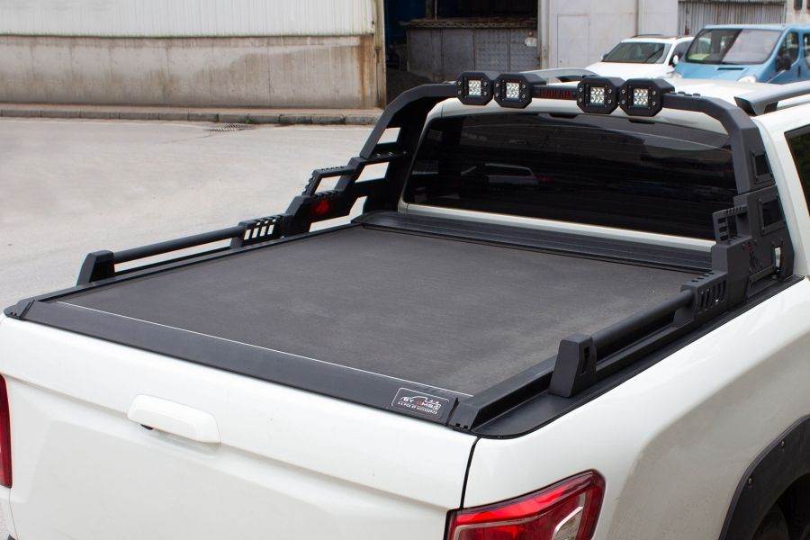Dakar roll bar with LED (for blinds) for Mitsubishi L200 2006-2015 - Reelken Auto