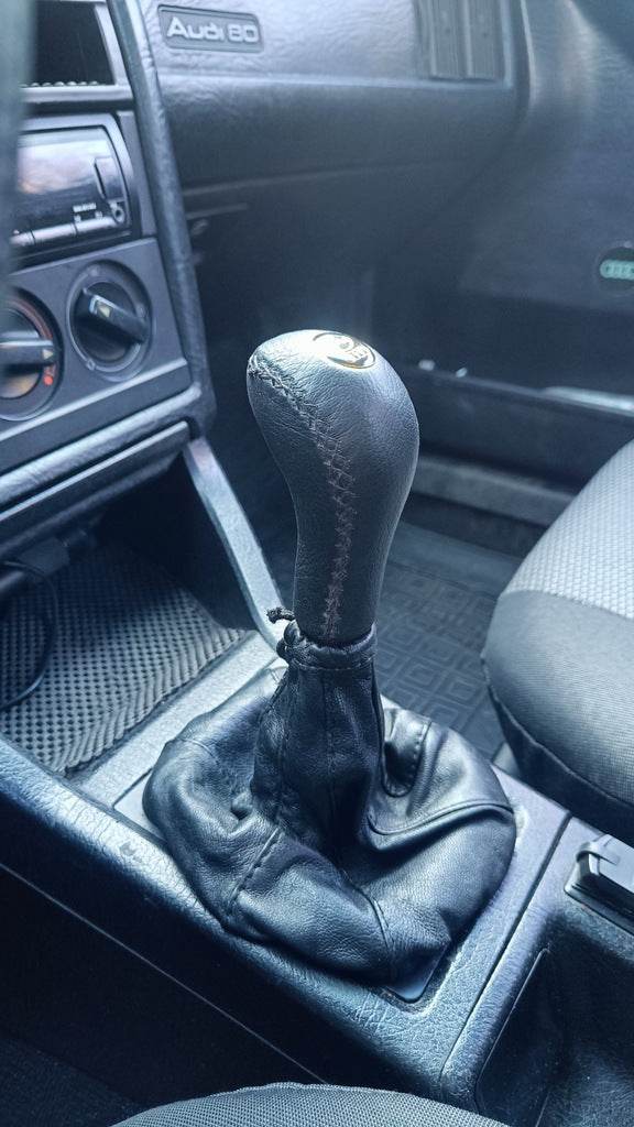 Gear shift knob V2 (leather) for Audi - Reelken Auto