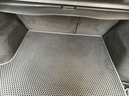 Trunk mat (EVA, black) for BMW X3 E-83 2003-2010 - Reelken Auto