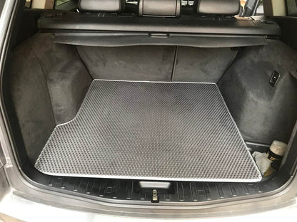 Trunk mat (EVA, black) for BMW X3 E-83 2003-2010 - Reelken Auto