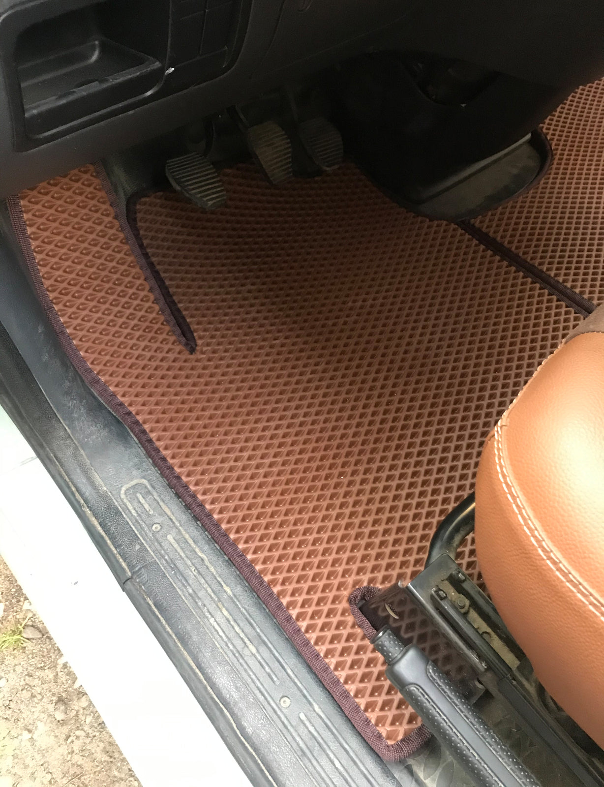 EVA Floor Mats (brick red) for Peugeot Expert 1995-2007 - image 1