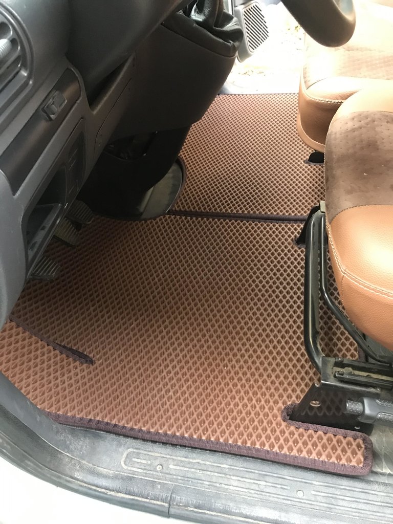 EVA Floor Mats (brick red) for Fiat Scudo 1996-2007 - image 3