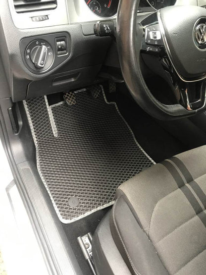 EVA mats for Golf 7 (black) for Volkswagen Golf 7/E-Golf - Reelken Auto